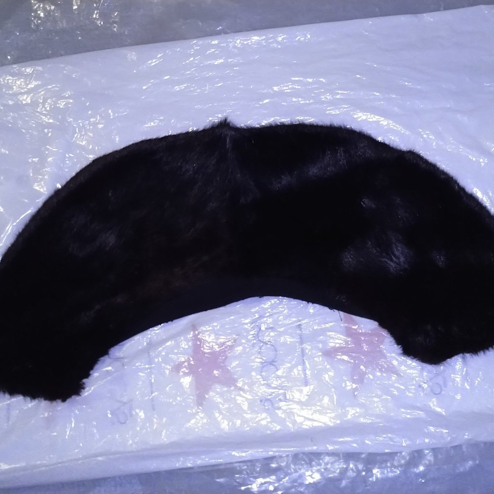 Large Round Ranch Mink Collar